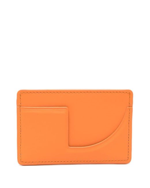 Patou Orange Jp Leather Cardholder