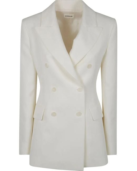 P.A.R.O.S.H. Raisa Blazer in het White