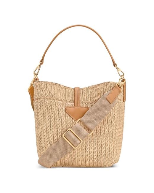 Longchamp White Mini Sac Porté Épaule Le Roseau