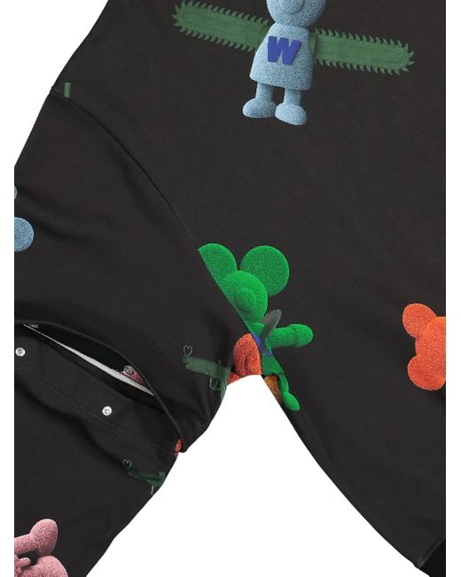 Walter Van Beirendonck Toyterror Sweat Super Os Sweater in het Black voor heren