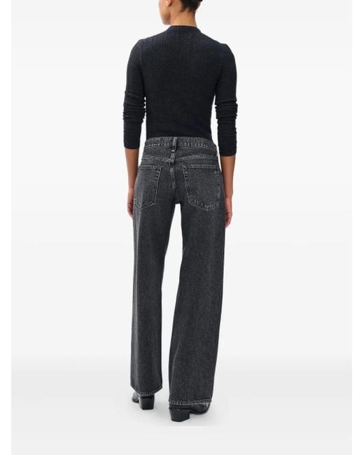 Rag & Bone Gray Five-Pockets Jeans