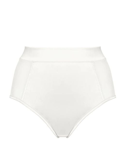 Eres White Exalte High-Waisted Briefs