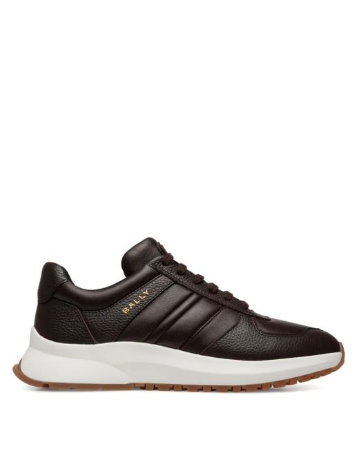 Bally Brown Outline Sneakers for men