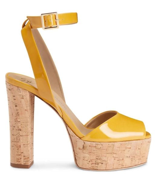 Giuseppe Zanotti Metallic Betty Sandals