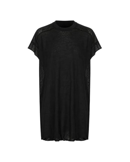 Rick Owens Black Jumbo Ss T for men