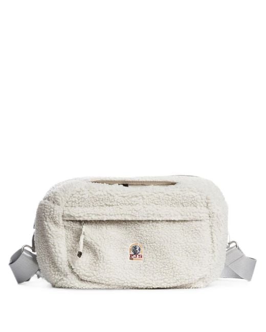 Parajumpers Natural Northam Curly Fleece Belt Bag