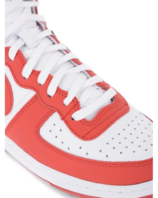 Nike Red Xcomme Des Garcons Homme Plus Terminator High-Top Sneakers for men