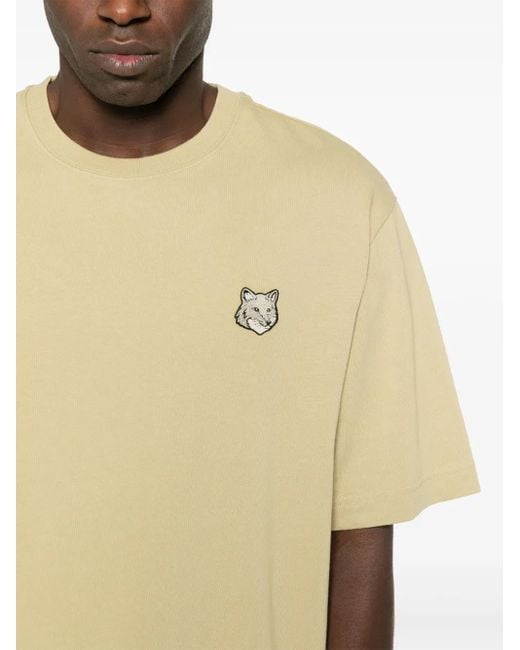 Maison Kitsuné Natural Maison Kitsune' T-Shirts And Polos for men