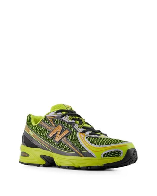 New Balance Green 740 Sneakers
