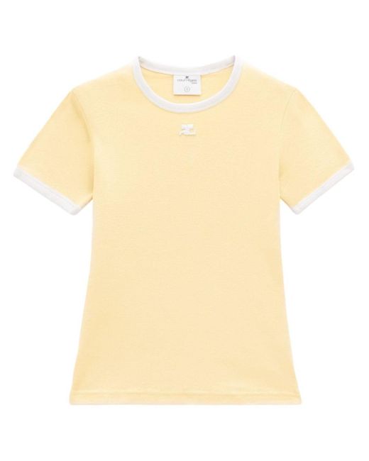 Courreges Reedition Tシャツ Natural