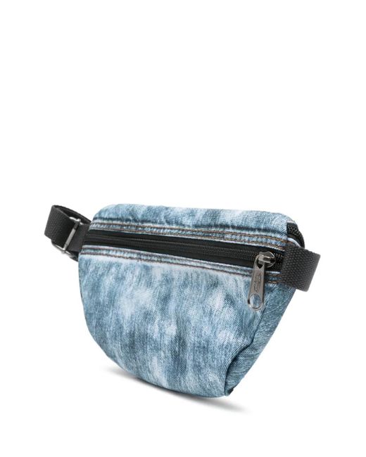 Eastpak Blue X Diesel Denim-Print Belt Bag