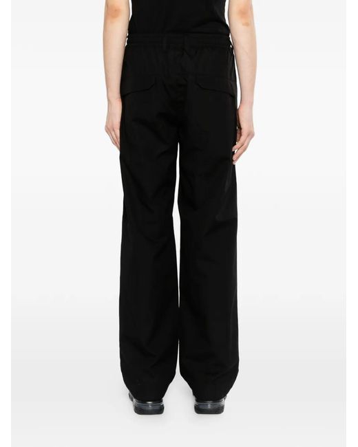 C P Company Black Hyst Trousers for men