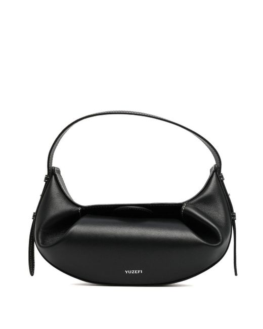 Yuzefi Leather Fortune Cookie Bag in Black Lyst