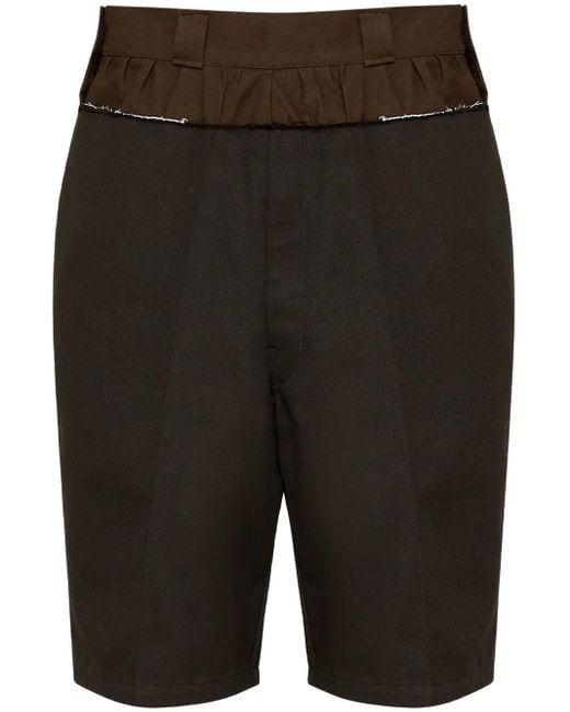 【関税&送料込み】Maison Margiela Bermuda Shorts Anonymity Maison Margiela 'Anonymity Of The Lining' Cotton Blended