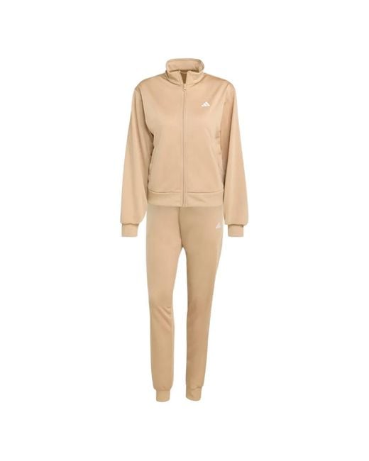 Adidas Natural Zip-Fastening Tracksuit