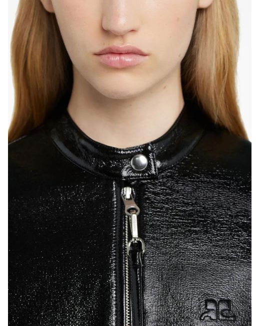 Courreges Vinyl City ジャケット Black
