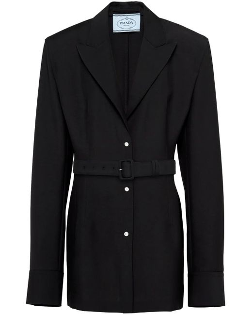 Giacca Monopetto di Prada in Black