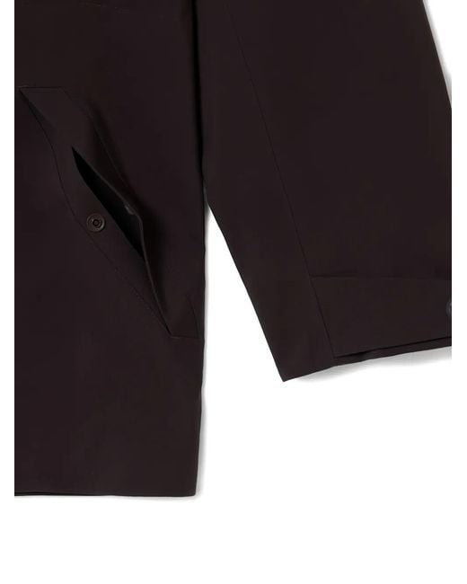 Lacoste Black Waterproof Parka Jacket