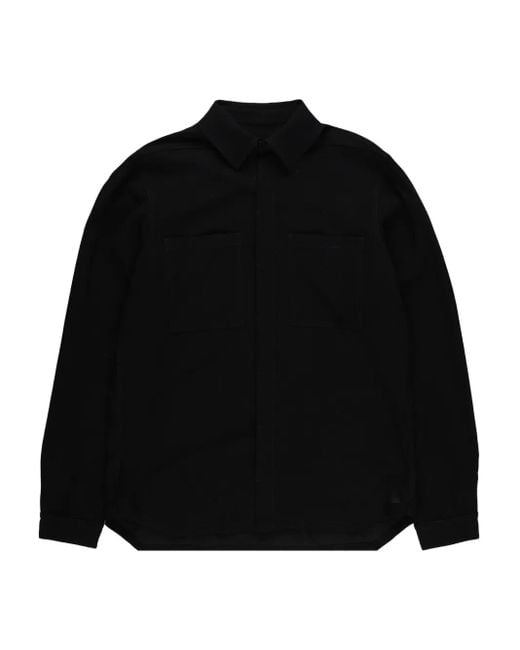 メンズ Rick Owens シャツ Black