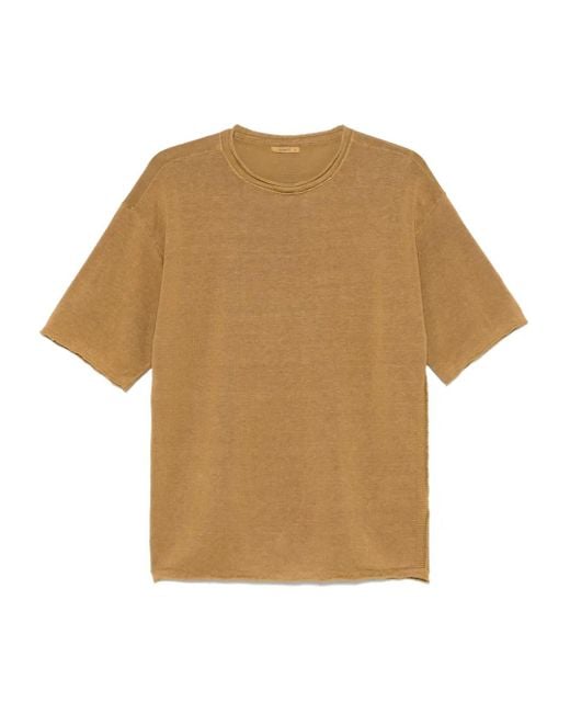 メンズ Transit Linen-blend T-shirt Natural