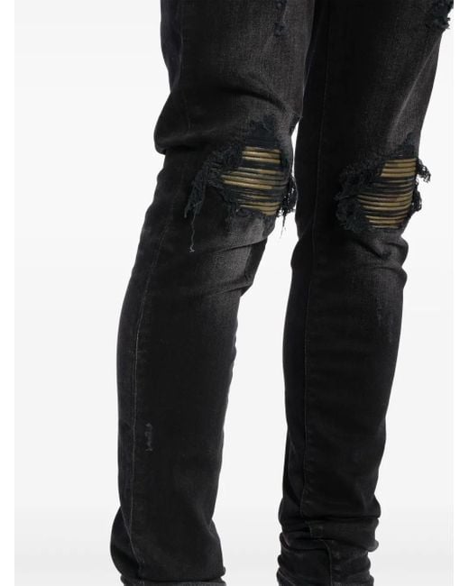 Amiri Skinny-Jeans Im Distressed-Look in Black für Herren