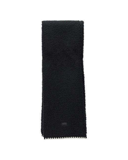Ugg Black Logo-Detail Scarf
