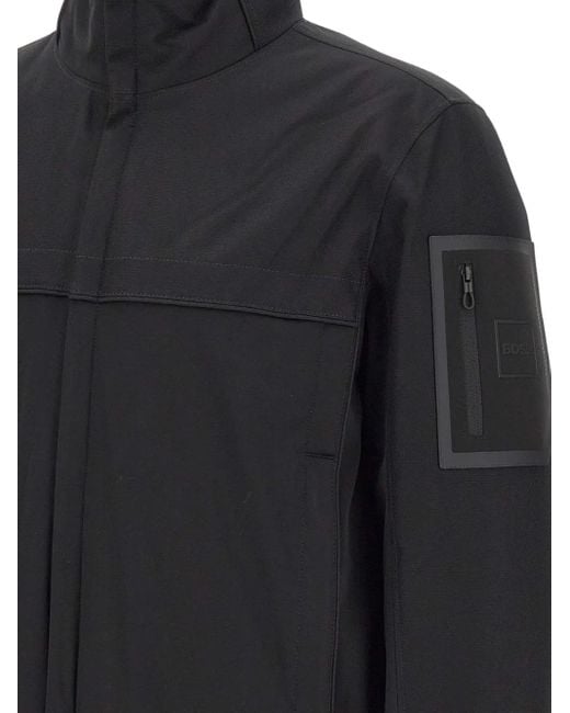 Chaqueta con bolsillos utility Boss de hombre de color Gray