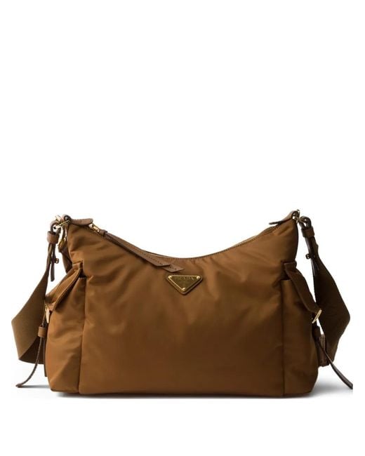 Bolso De Hombro Explore Grande Prada de color Brown