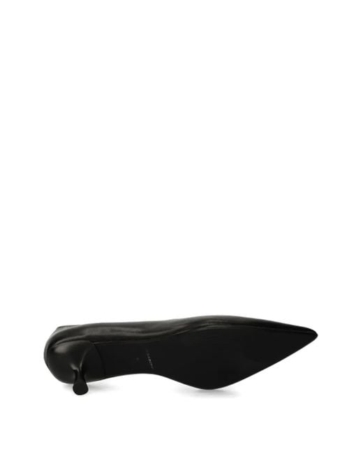 Vagabond Black 47mm Lykke Pointed-toe Kitten-heel Pumps