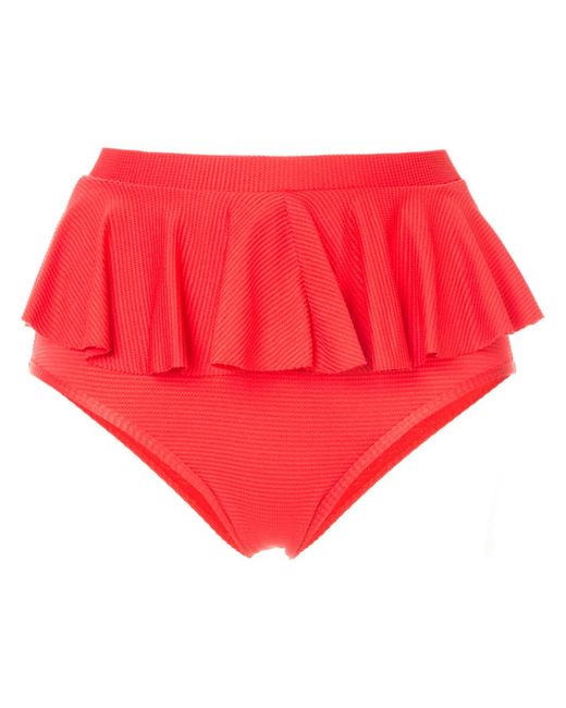 Duskii Red Cancun Bikini Bottoms
