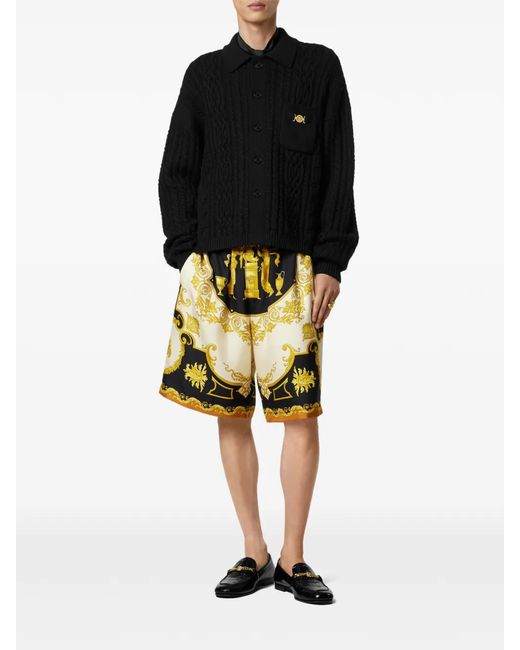 Versace Black Sweaters for men