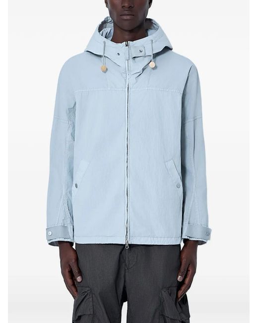 Stone Island Blue Marina Drawstring Jacket for men