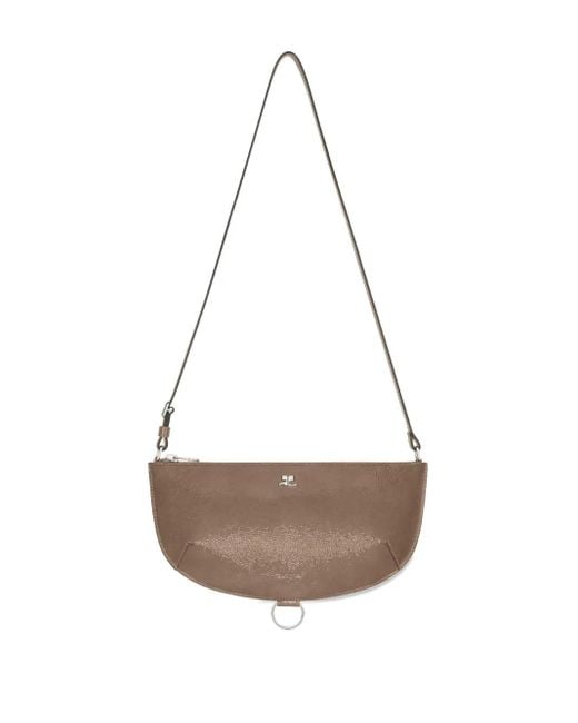 Borsa A Spalla Holy Eclipse di Courreges in White