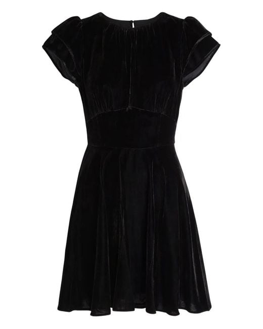 PAIGE Black Khai Mini Dress