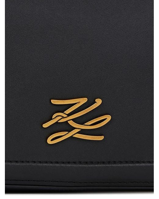 Karl Lagerfeld Black K/Autograph Crossbody Bag