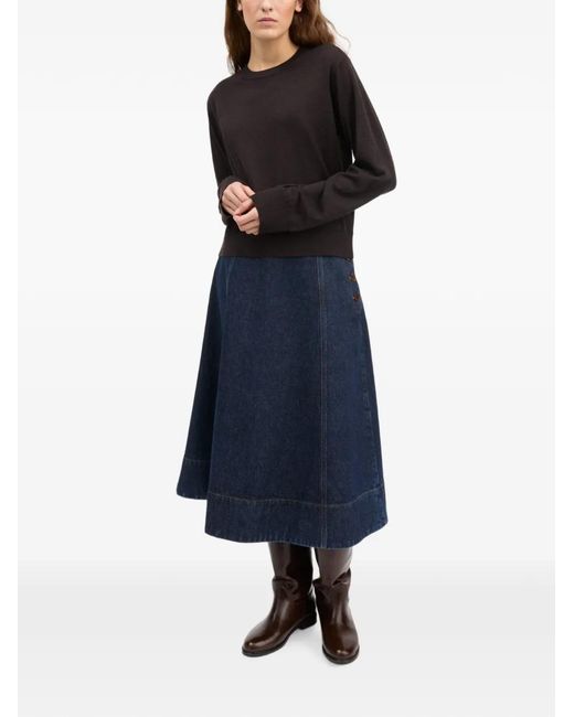 Skall Studio Black Amara Wool Sweater