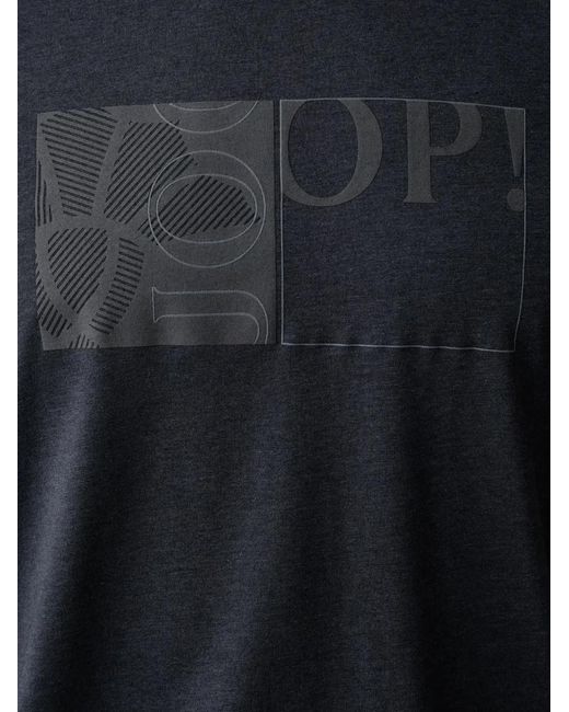 Joop! Blue Logo-Print T-Shirt for men