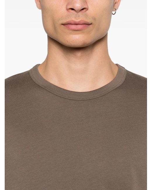 Sunspel Brown Regular-Fit T-Shirt for men
