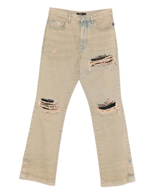 Amiri Natural Ripped Jeans for men