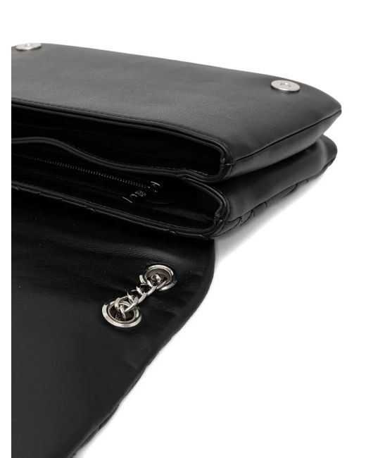 Love Moschino Black Quilted Chain Shoulder Bag