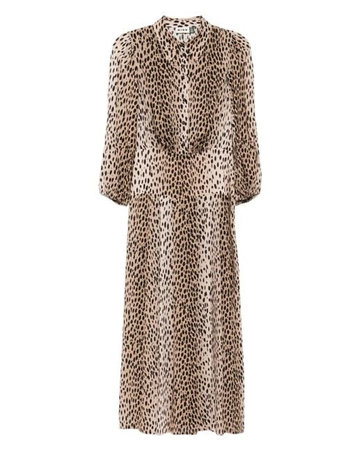 Rixo Natural Maddison Dress