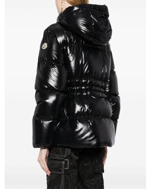 Moncler Black Taleve Drawstring Puffer Jacket