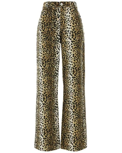 Blumarine Jeans Met Print in het Green