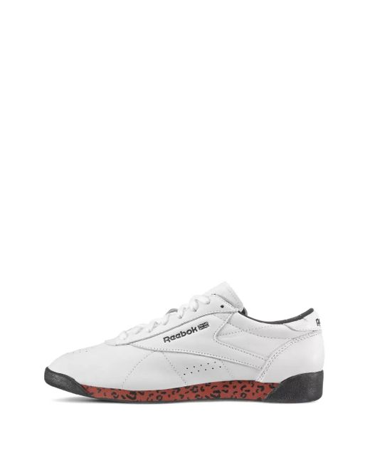 Reebok White Freestyle Lo Melody Ehsani Sneakers