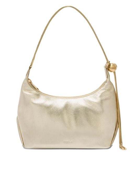 Furla Natural Mini Holly Shoulder Bag
