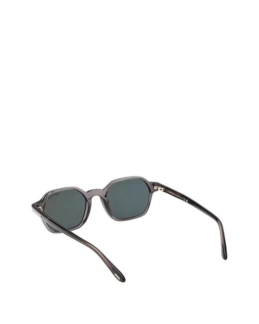 Tom Ford Green Geometric-Frame Sunglasses for men