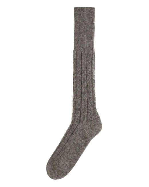 メンズ Maison Margiela ウール 靴下 Gray