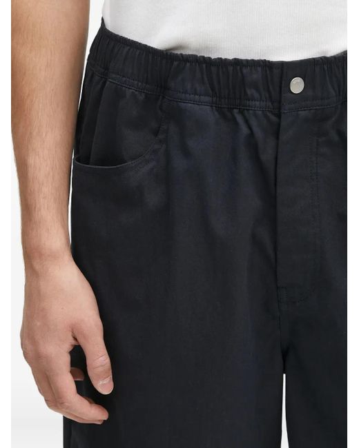 Norse Projects Blue Elastic-Waistband Shorts for men