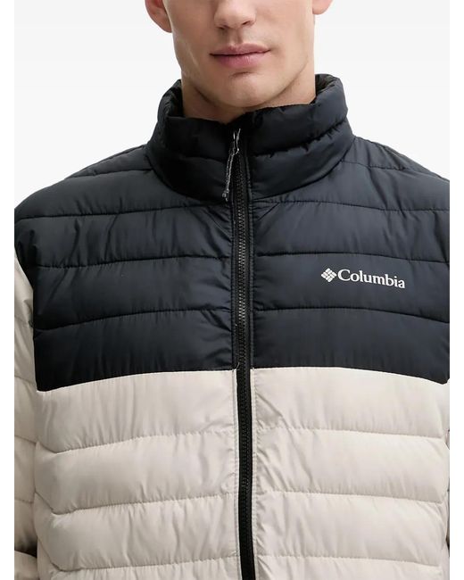Columbia Blue Powder Lite Ii Zip-Up Quilted Jacket for men