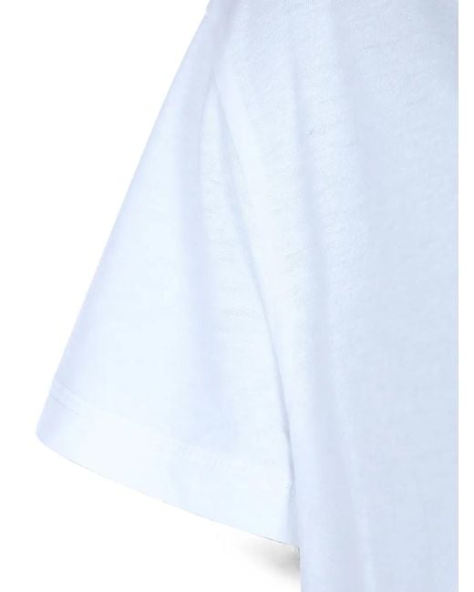 Zadig & Voltaire Blue Marta Embellished-Detail T-Shirt
